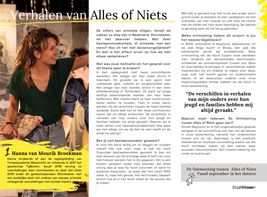 Verhalen van Alles of Niets - Hanna